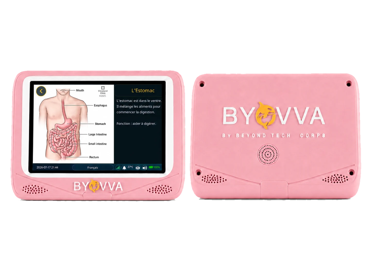 Tablette BYOVVA Rose