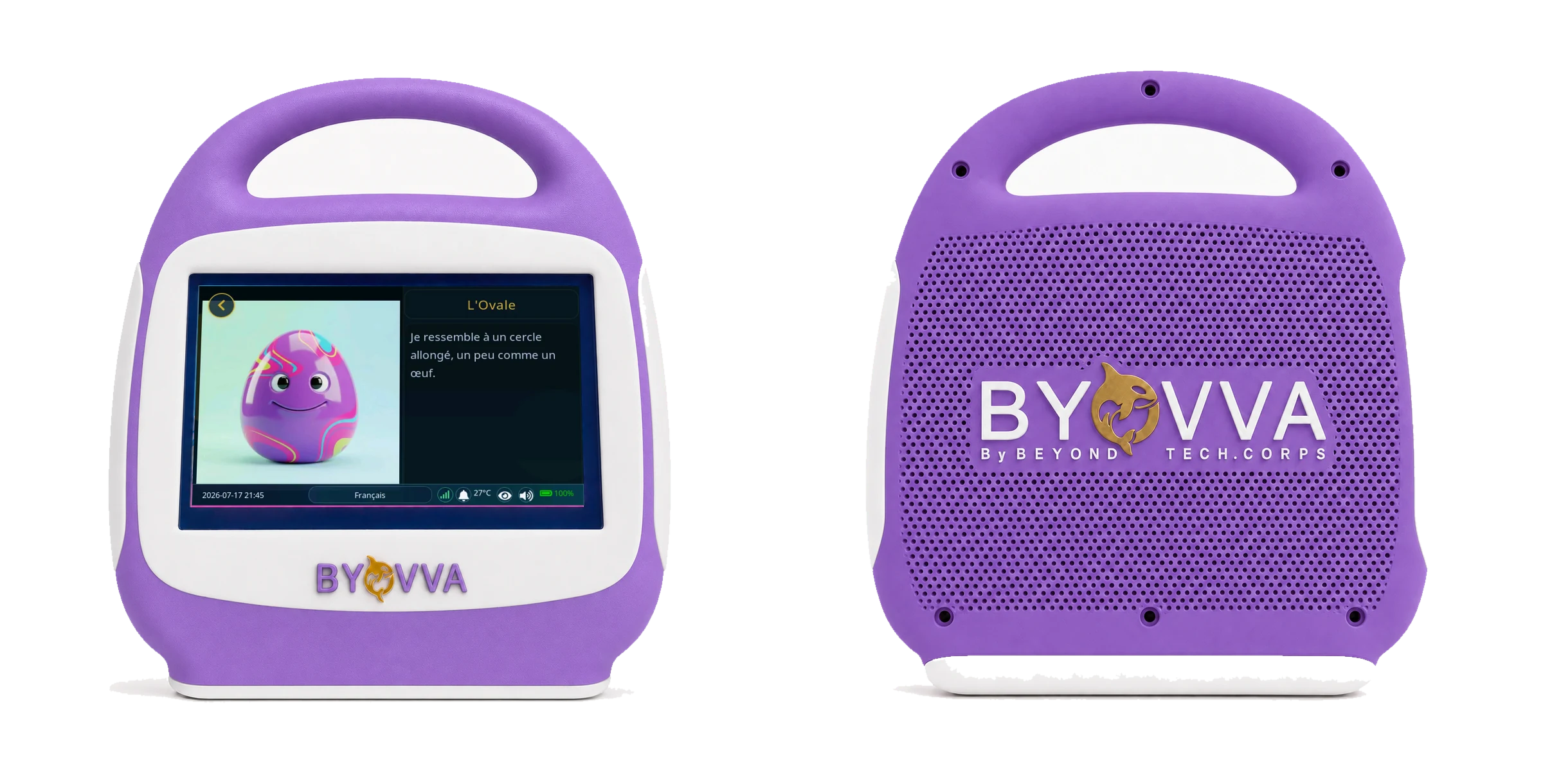 Tablette BYOVVA Violet lavande